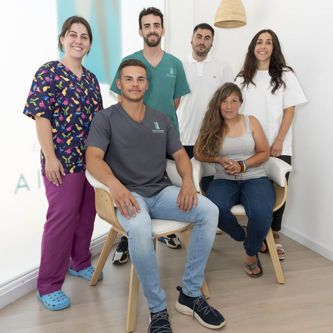 Equipo Fisioterapia, Podología, Dietista y Psicología